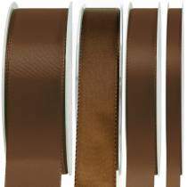 Geschenk- und Dekorationsband Braun 50m