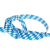 Dekoband Blau-Weiß 15mm 20m