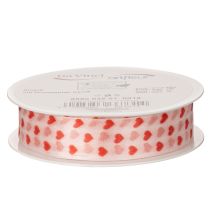 Artikel Geschenkband Herzen ideal für kreative Verpackungsideen und persönliche Geschenke 2,5 cm 15m