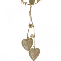 Artikel Dekohänger Fenster, Metallkranz Advent, Engel, Rentier Ø9cm 3er-Set