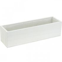 Artikel Dekokiste zum Bepflanzen, Übertopf, Pflanzkasten, Holzdeko L32cm