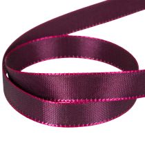 Artikel Geschenkband Taft 15mm x 50m Berry für floristische Dekoration