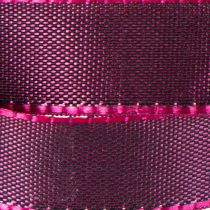 Artikel Geschenkband Taft 15mm x 50m Berry für floristische Dekoration