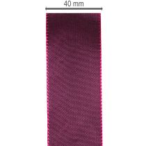 Artikel Taftband Geschenkband 40mm x 50m Burgunderrot für Dekoration und Verpackung