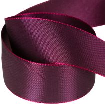 Artikel Taftband Geschenkband 40mm x 50m Burgunderrot für Dekoration und Verpackung