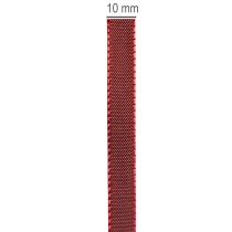 Artikel Dekoband Taftband 10mm x 50m Bordeauxrot für Geschenkverpackung und Dekoration