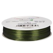 Artikel Dekoband Taftband 10mm x 50m Moosgrün für Geschenkverpackungen
