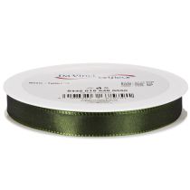 Artikel Taftband mit Webkante 15mm x 50m Moosgrün für Dekoration und Floristik