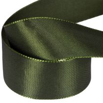 Artikel Satinband Taft Grün 40mm x 5m für Geschenkverpackung und Dekoration
