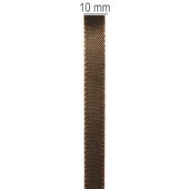 Artikel Dekoband Taft 10 mm 50 m Schokoladenbraun aus Polyester für Geschenkverpackung und Dekoration