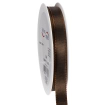 Artikel Taftband Braun 15mm x 10m für Dekoration und Verpackung