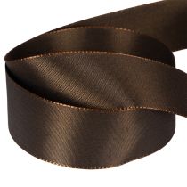 Artikel Geschenkband Taft 40mm Braun glänzend 50m
