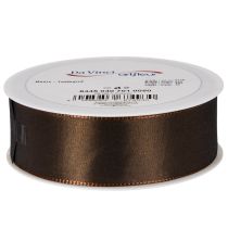 Artikel Geschenkband Taft 40mm Braun glänzend 50m
