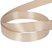 Artikel Dekoband Satinband Beige 15mm 50m/Rolle