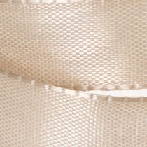 Artikel Dekoband Satinband Beige 15mm 50m/Rolle