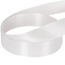 Artikel Dekorationsband Weiß 25mm 50m