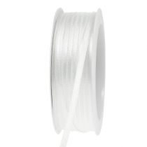 Dekorationsband weiß 3mm 50m