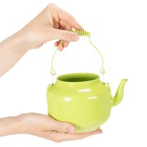Artikel Dekorative Teekanne als Blumenvase Nostalgie-Retro Stil
