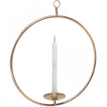 Dekoring zum Aufhängen Kerzenhalter Golden Vintage Ø39cm