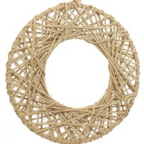 Dekoring Jute Bespannt Hängedeko Boho Deko Natur Ø28cm 4St