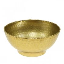 Dekoschale Metall Vintage Schale Gold Metallschale Ø16cm