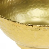 Dekoschale Metall Vintage Schale Gold Metallschale Ø16cm