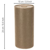 Artikel Vlies Tischdeko Rolle 24 cm x 25 m Braun für Innenbereich