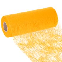 Artikel Vliestischläufer Gelb 23 cm x 25 m Rolle für Tischdekoration