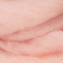 Artikel Dekowolle Rosa 2m – Filzwolle aus 100% Schafswolle für Bastelarbeiten und Floristik