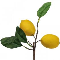 Artikel Dekozweig Mediterrane Deko Zitronen Künstlich 30cm