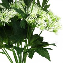 Artikel Dill blühend, Künstliche Kräuter, Dekopflanze Grün, Weiß 49cm 9St