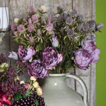 Artikel Distel Künstliche Stielblume Rosa 10 Blütenköpfe 68cm 3St