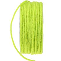 Artikel Dochtfaden Wollschnur Filzschnur Hell Grün B3mm L100m für DIY Basteln Dekoration