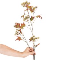 Artikel Künstlicher Amberbaumzweig mit Fruchtständen 132cm Herbstfarben Kunststoff