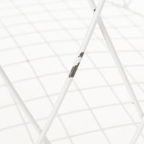 Artikel Drahtkorb mit Henkel Korb Weiß Metall Ø25/30/35cm 3er-Set
