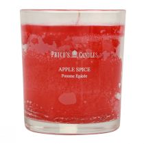Artikel Duftkerze im Glas Duftkerze Weihnachten Apple Spice H8cm
