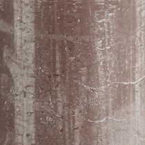 Artikel Durchgefärbte Braune Stumpenkerzen 85x200mm für stilvolles Ambiente, 2er-Set