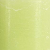 Artikel Langlebige Lime-Grün Stumpenkerzen 85×150 mm, 2er-Set – Energievolles Dekolicht