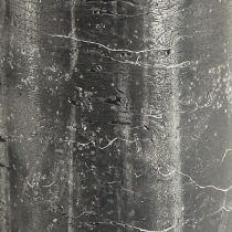 Artikel Durchgefärbte Stumpenkerzen Anthrazit 85x200mm, Elegantes Accessoire, 100 Stunden Brenndauer