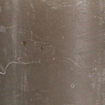 Artikel Durchgefärbte Stumpenkerzen Braun 60x100mm 4er-Set - Vielseitig einsetzbar für Deko & Ambiente