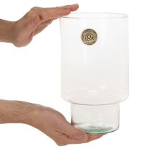 Artikel Glasgefäß Zylinder 25cm Transparent aus Glas