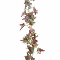 Efeugirlande Grün, Burgund 182,5cm