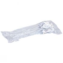 Artikel Blumenstecker Metall Deko Eier mit Osterhasen 5×7cm 8 St