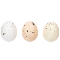Artikel Natürlich gesprenkelte Ostereier 3cm im 24er-Set für vielseitige Frühlingsdekoration