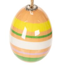 Artikel Bunte Ostereier Anhänger aus Kunststoff 6 cm – Set mit 12 Stück für Osterdekoration