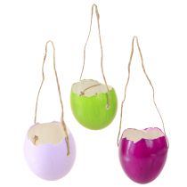 Artikel Eierschalen Deko Ostereier Hängend Farbig 3,5cm 12er Set Dekoideen