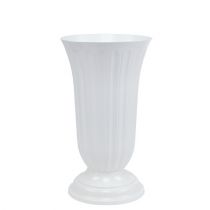 Artikel Einstellvase Lilia weiß Ø20cm, 1St