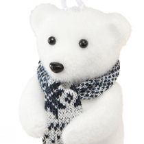 Artikel Eisbär zum Hängen Winterdeko Weihnachtsdeko Figuren Set 11×7cm, 4 Stück