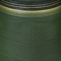 Artikel Elegantes Kranzband Moiré 175mm, Dunkelgrün mit Perlkante und Taftbindung für feierliche Anlässe
