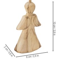 Artikel Engel aus Holz zum Aufhängen 10cm, 12 Stück